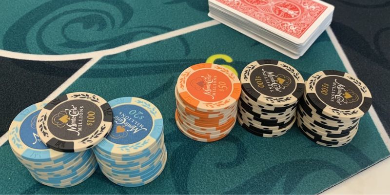 3 loại Chip poker phổ biến tại sảnh casino